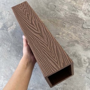 Столб EasyDecking Wood-X 100х100 Коричневый_3
